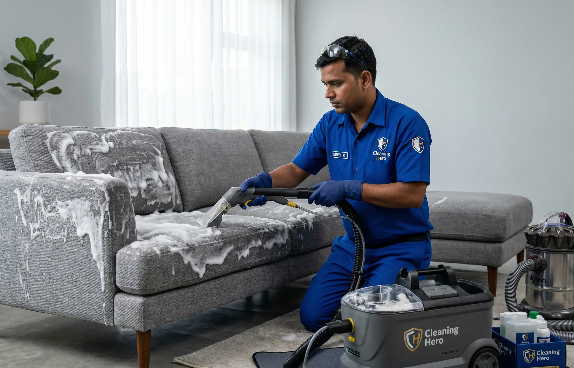Sofa Cleaning service in Darbhanga
