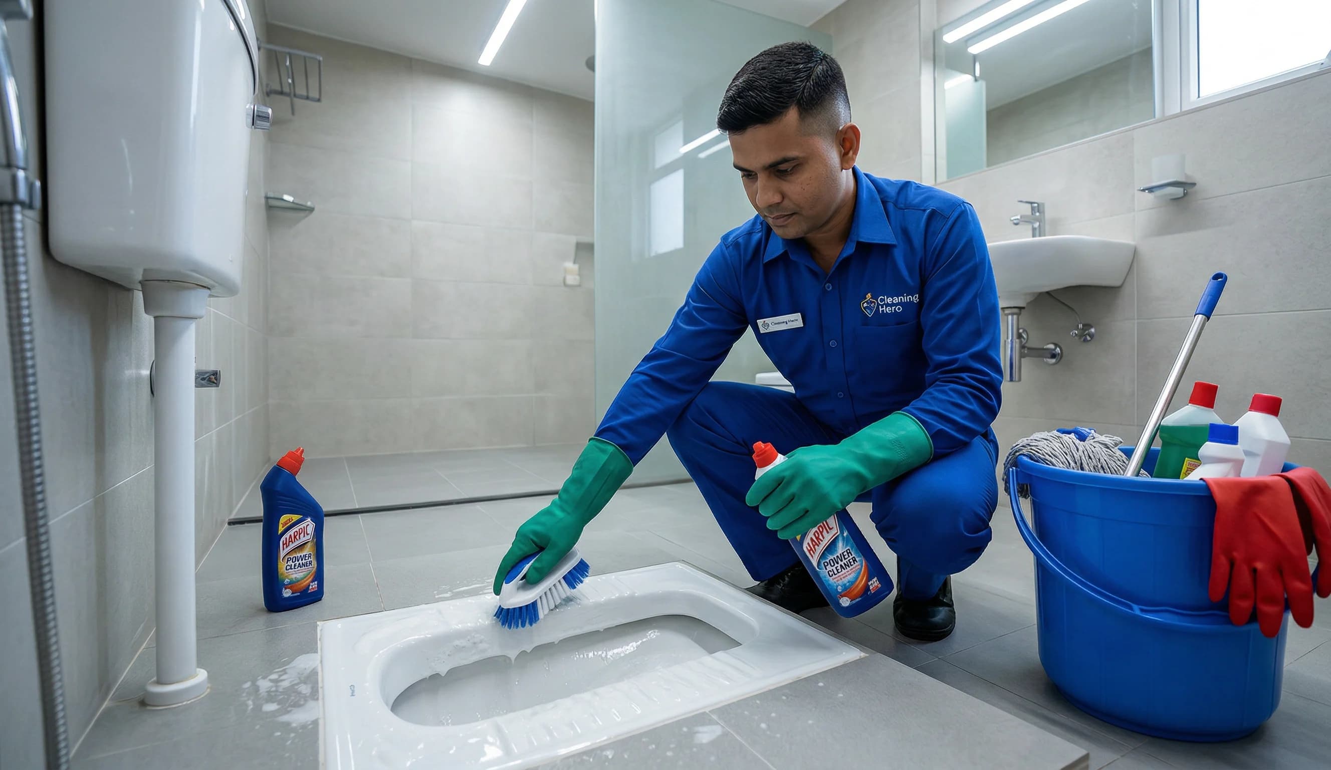 Bathroom Cleaning service in Darbhanga