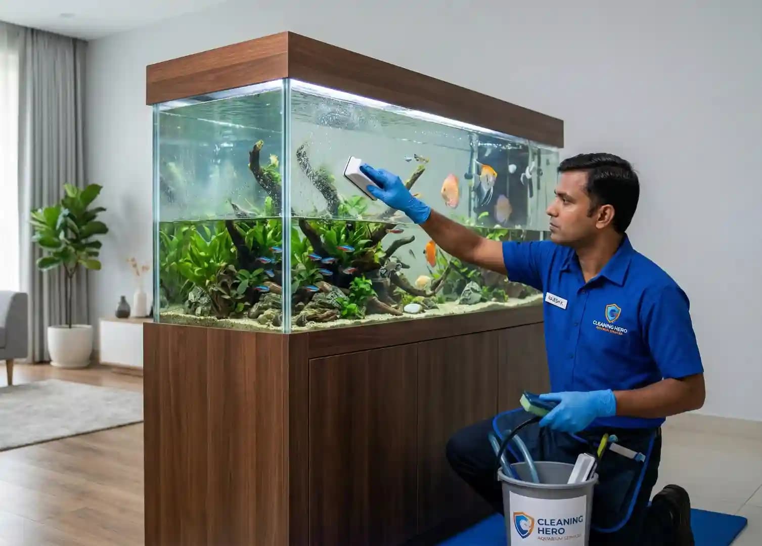 Aquarium Cleaning service in Darbhanga